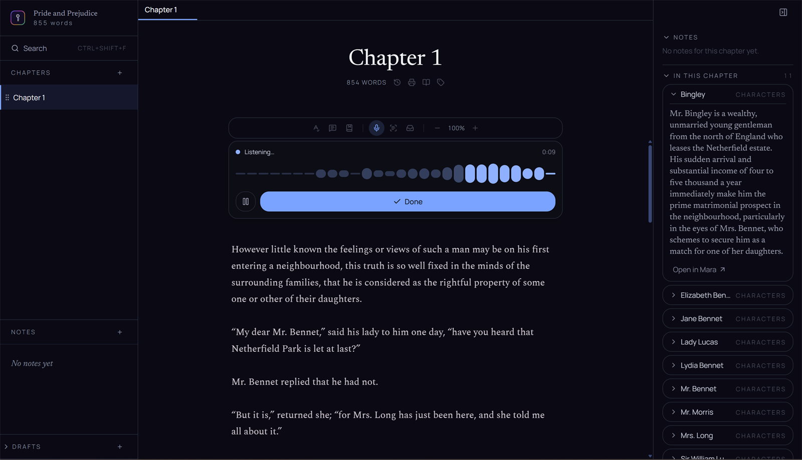 Apparition — Chapter 14 — The writing surface